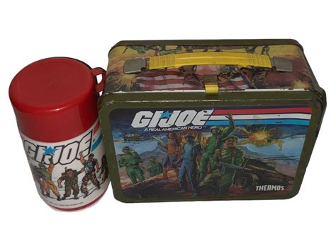 gi joe metal lunch box|1997 gi joe lunch box.